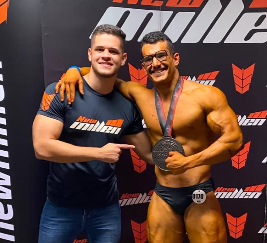 Marcos Paulo com Luiz Miranda
